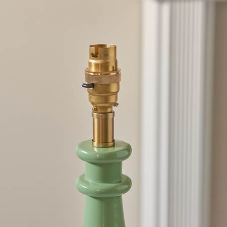 Myrtle Table Lamp Base Cotswold Green
