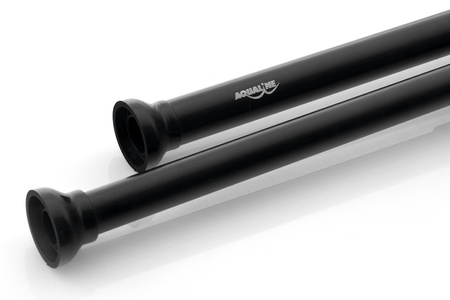 Drążek teleskopowy rozporowy 118-215cm, czarny