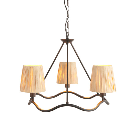 Wriggle 3 Pendant Light Matt Black