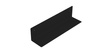 Półka 398x95x95mm, czarny mat