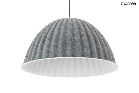 MOOSEE lampa wisząca MOLD 55 szara