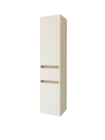 Szafka łazienkowa boczna wisząca almond mat MELITO 002-SW38-02