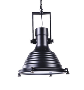 LAMPA WISZĄCA INDUSTRIALNA LOFT CZARNA BOTTI