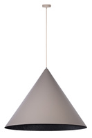 VESUVIO taupe/czarny L 3xE27