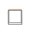 Stolik pomocniczy Forden Tray, szary, 550 x 550 x 600 mm