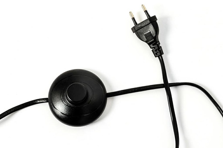 MOOSEE lampa podłogowa KOŃ HORSE STAND    S czarna - włókno szklane