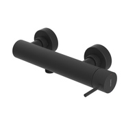 ULTRASAN bateria prysznicowa ścienna, czarny mat