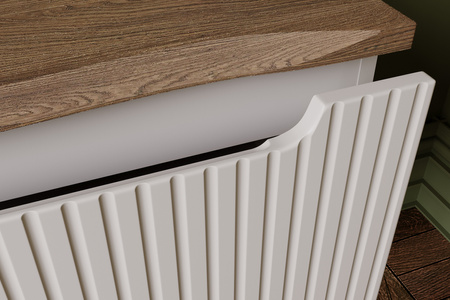 Zestaw meblowy 50cm z blatem i szafką wysoką