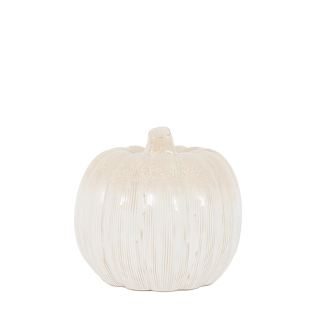 Ceramic Pumpkin Natural 200x200x180mm