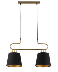 Volutto 2 czarny/miedziany