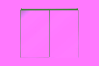 Szafka z lustrem 80cm 2 drzwi