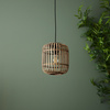 Mathias 1 Pendant Light Natural Bamboo