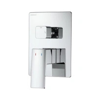 Bateria prysznicowo wannowa podtynkowa dwufunkcyjna, chrom