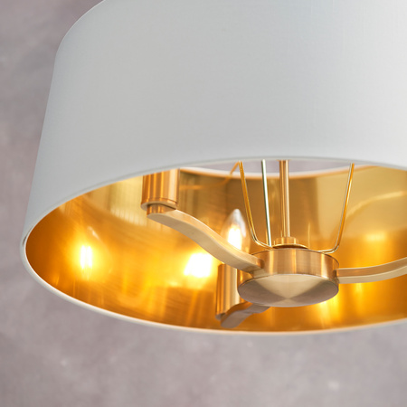 Harvey 1 Pendant Light Brushed Gold