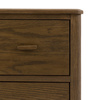Camden 3 Drawer Chest Walnut 870x450x870mm