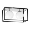NOWOCZESNA LAMPA SUFITOWA CHROMOWANY PLAFON MALDINI W2