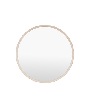 Helsinki Round Mirror Washed Oak 800x58x800mm