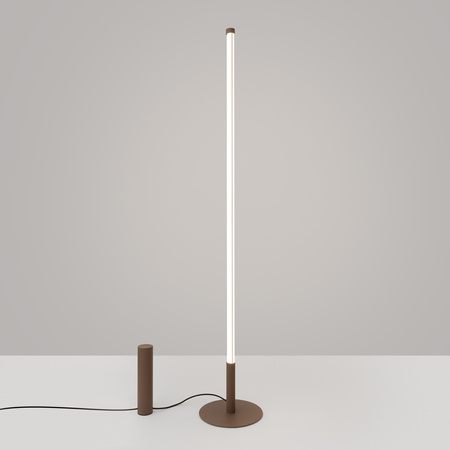 Lampa podłogowa TRANG brązowa 4000K