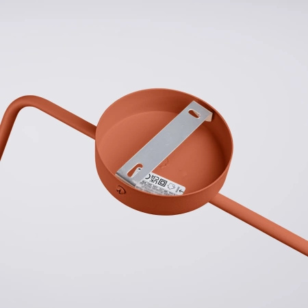 Kinkiet NOX ochra czerwona