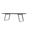 Newington Dining Table Black 1800x1000x770mm