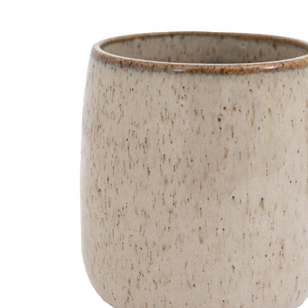 Speckle Glaze Mug Oatmeal (4pk)