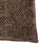 Basketweave Cushion Chocolate 2pk 450x450mm