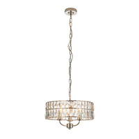 Clifton 3 Pendant Light Bright Nickel