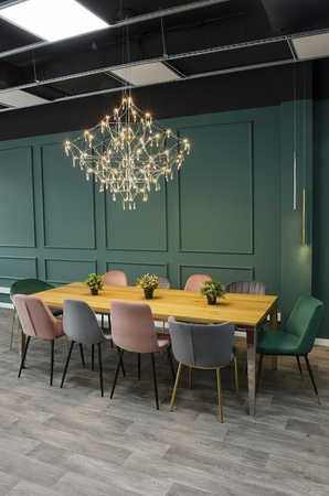 MOOSEE lampa wisząca CONSTELATION 77      GOLD - LED, stal szczotkowana