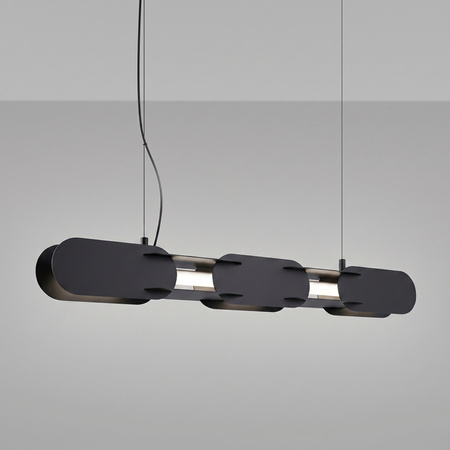 Lampa wisząca CHAIN 91 czarna LED 4000K