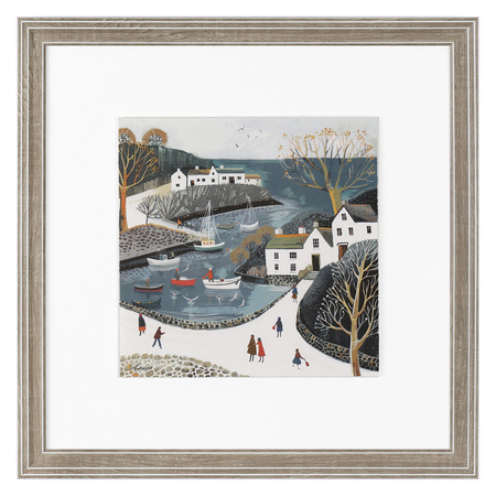 Tranquil Haven Framed Art 420x15x420mm