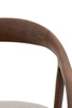 Madrid Dining Chair Walnut UPH 552x565x775mm (2pk)