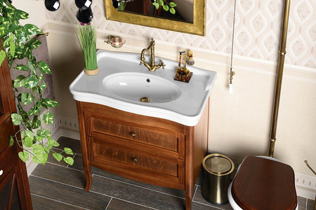 RETRO szafka umywalkowa 73x80x46,5cm, buk