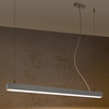 Lampa wisząca PINNE 90 szara 3000K