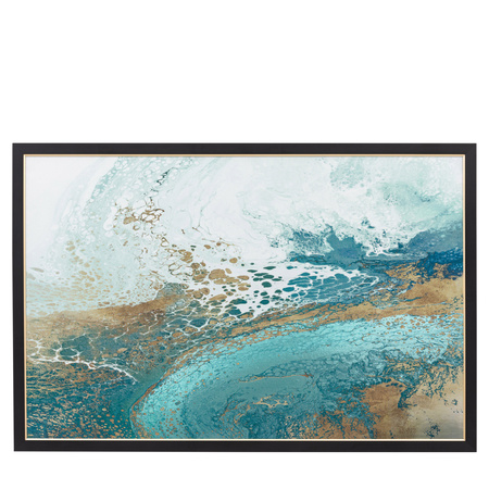 Lagoon Framed Canvas 1200x800mm