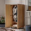 Ashdown 2 Door Wardrobe Natural 520x850x1780mm