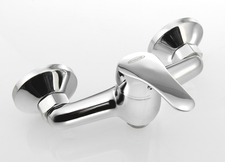 AQUALINE 35 bateria kuchenna ścienna 3/4", bez wylewki, chrom