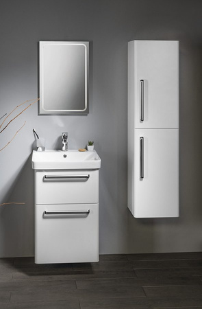 THEIA szafka umywalkowa 46,4x70x44,2cm, 2 szuflady, biała