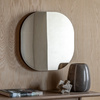 Tokyo Pebble Mirror Black 550x50x550mm