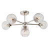 Allegra 6 Ceiling Light Bright Nickel