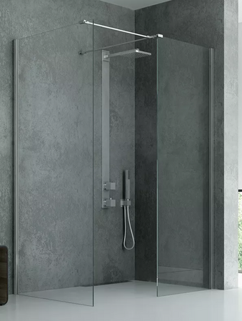 KABINA NEW MODUS WALK-IN U 120x80x200 CZYSTE 8mm ACTIVE SHIELD