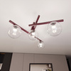 SMART 4 BURGUNDY TRANSPARENT