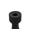 Luna Candlestick Small Black (S/2) 85x85x330mm