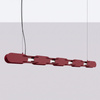 Lampa wisząca CHAIN 158 burgund LED 4000K