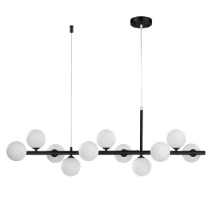 Lampa wisząca MINI MOON 100 cm - czarna