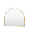 Holworth Overmantle Mirror Gold 1100x900mm
