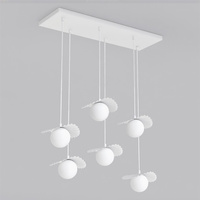 FLORA 6 WHITE OPAL