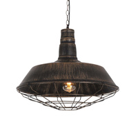 LAMPA WISZĄCA INDUSTRIALNA LOFT STARE ZŁOTO ARIGIO D35