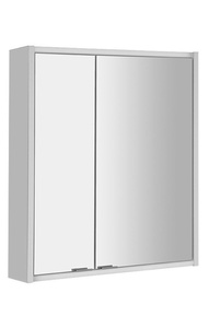 BATU szafka z lustrem 2x oświetlenie LED, 60x71x15cm, biały
