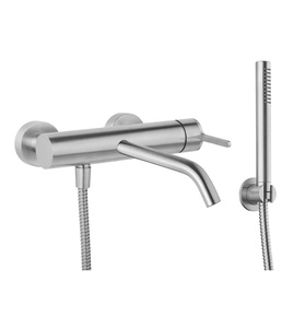 Bateria wannowa ścienna-Emmevi Rubinetterie/Filo inox