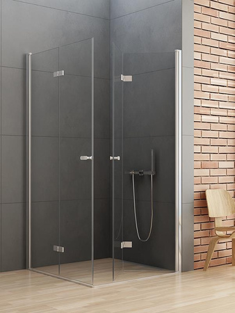 KABINA NEW SOLEO PROSTOKĄTNA U 70x90x195 CZYSTE 6mm ACTIVE SHIELD